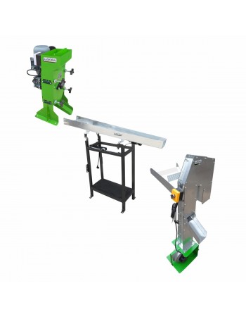 Turco CBFSET1 Walnut Almond Hazelnut Cracking & Shell Separation Machine Set Turco CBFSET1 Walnut Almond Hazelnut Cracking & Shell Separation Machine Set