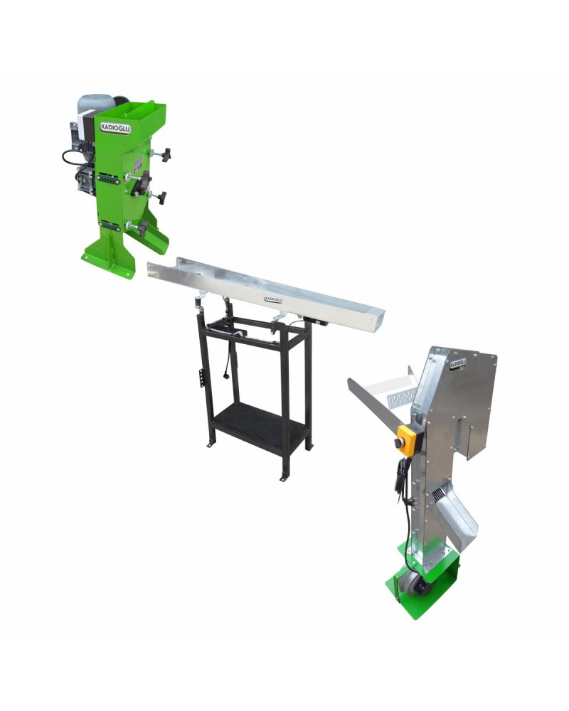 Turco CBFSET1 Walnut Almond Hazelnut Cracking & Shell Separation Machine Set Turco CBFSET1 Walnut Almond Hazelnut Cracking & Shell Separation Machine Set